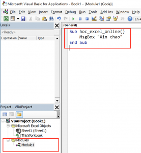 Cách chạy file Macro, chạy file VBA trong Excel