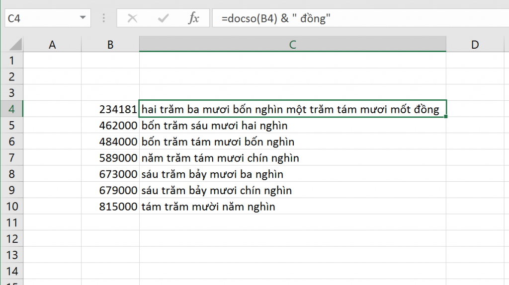 Đọc số thành chữ bằng Add-in từ SprinGo 1 Đọc số thành chữ bằng Add-in từ SprinGo 1