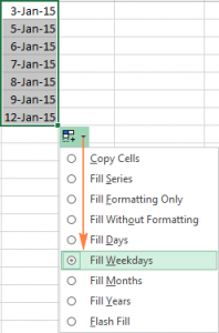 Cách điền ngày tháng vào Excel, thêm thông tin ngày tháng hiện tại, tự động điền ngày tháng vào cột