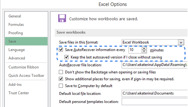 Cách phục hồi file Excel chưa lưu hoặc bị ghi đè