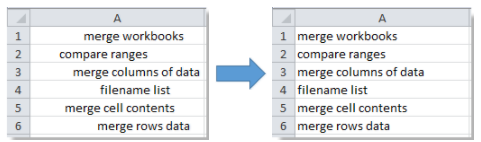 Cách bỏ những khoảng trắng đầu dòng trong trong Excel