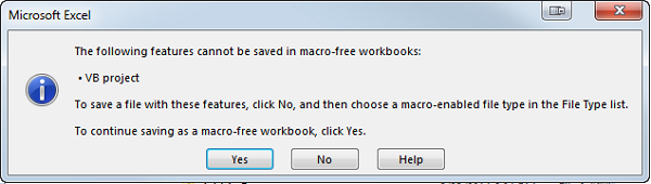 Cách bật macro trong Excel 2010, 2013, 2016