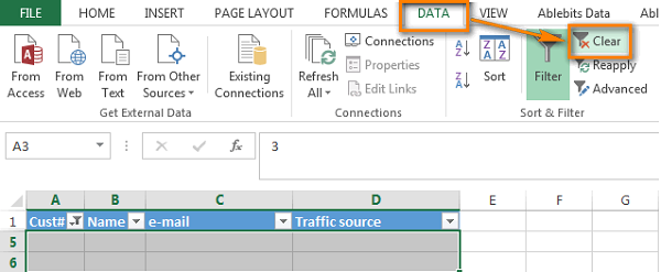 Hướng dẫn xoá tất cả các dòng trống trong file excel có nhiều dòng