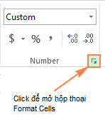Cách thay đổi và tạo định dạng ngày tháng mặc định trên Excel