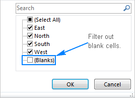 Cách lọc dữ liệu trong Excel