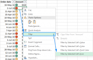 Cách lọc dữ liệu trong Excel