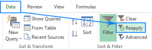Cách lọc dữ liệu trong Excel