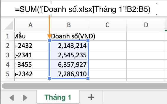 TẠO THAM CHIẾU NGOẠI TRONG EXCEL ĐỂ DẪN TỚI TRANG TÍNH/BẢNG TÍNH KHÁC