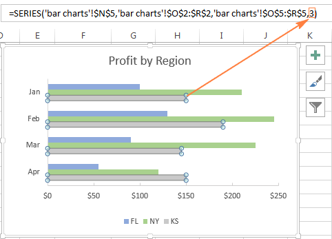 Cách tạo biểu đồ cột trong Excel