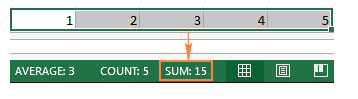 Các ví dụ về hàm Sum trong Excel – Cách chỉ tính tổng các cột, hàng hoặc ô được hiển thị