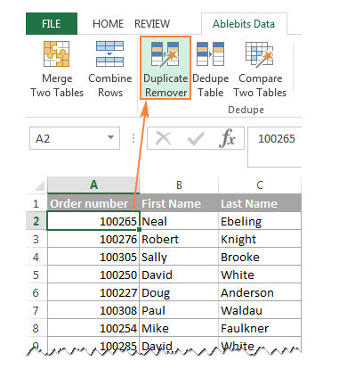 Cách lọc ra một danh sách các giá trị duy nhất và khác biệt trong Excel