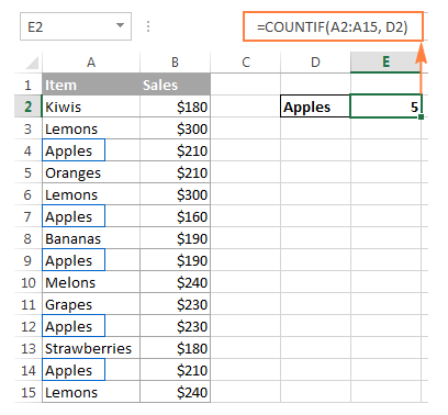 Cách dùng hàm COUNT và COUNTA để đếm ô trong Excel
