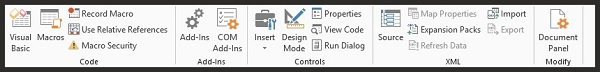 CÁCH THÊM TAB DEVELOPER RIBBON
