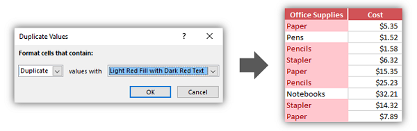 CÁCH TÌM VÀ XÓA DỮ LIỆU TRÙNG LẶP CỦA Ô TRONG EXCEL