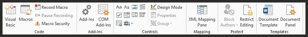 CÁCH THÊM TAB DEVELOPER RIBBON