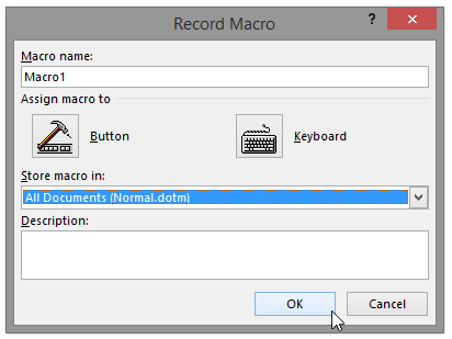 CÁCH TẠO TỆP MACRO CÁ NHÂN