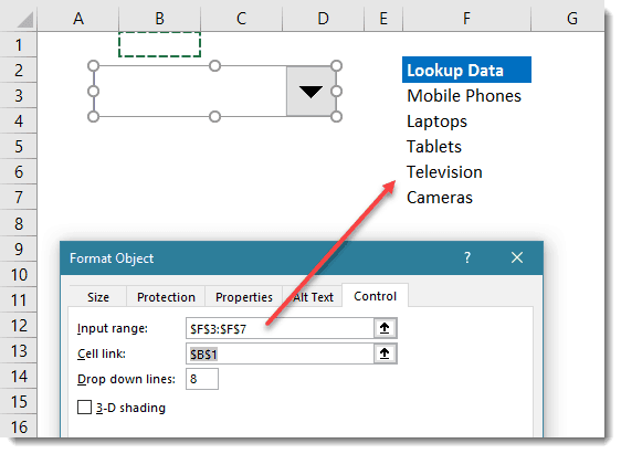 Cách thiết lập hộp thoại xổ xuống đẹp mắt cho chức năng kiểm duyệt dữ liệu Data Validation trong Excel
