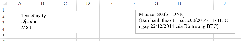 Hướng dẫn cách tạo mẫu Sổ cái trên Excel cực kỳ đơn giản