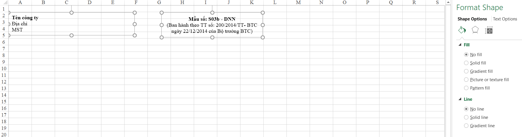 Hướng dẫn cách tạo mẫu Sổ cái trên Excel cực kỳ đơn giản