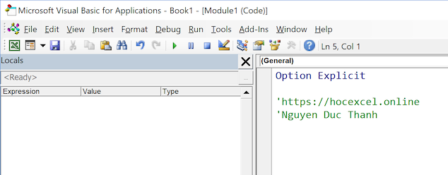 vbe-editor