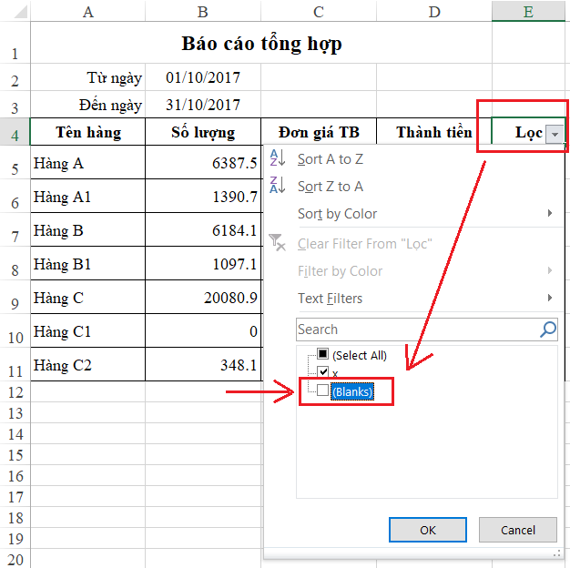 Hướng dẫn cách lập báo cáo tổng hợp tự động với Excel và VBA