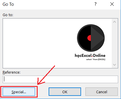Hướng dẫn cách sử dụng SpecialCells trong VBA