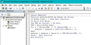Hướng dẫn cách ứng dụng hàm tự tạo bằng VBA để viết tắt họ tên trên Excel