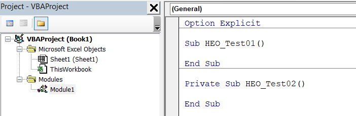 Hướng dẫn cách chèn code vào module trong VBA Excel