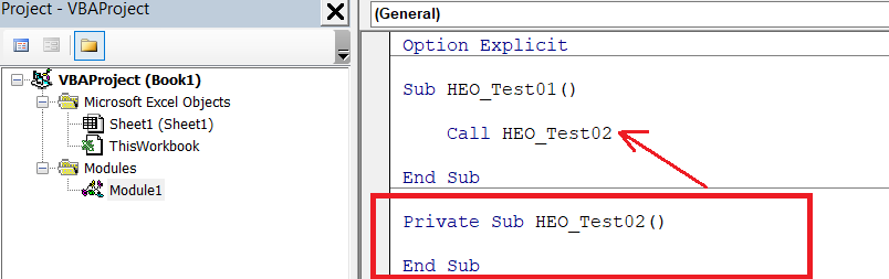 Hướng dẫn cách chèn code vào module trong VBA Excel
