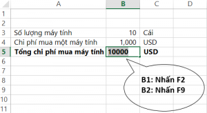 Hướng dẫn thay thế Công thức Excel bằng chính Giá trị kết quả