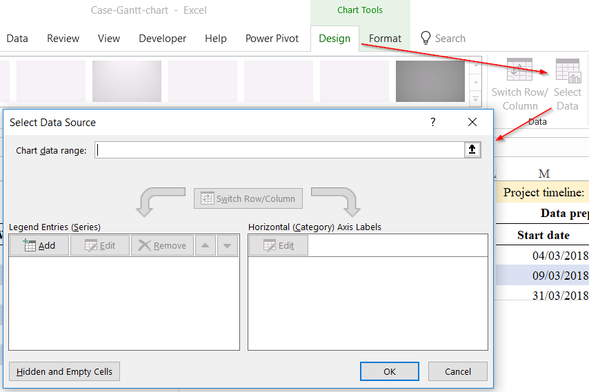 Hướng dẫn cách vẽ biểu đồ quản lý dự án trong Excel chi tiết nhất
