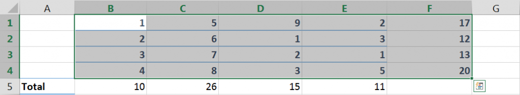 Các cách tính tổng nhanh trong Excel, nhiều cách hay và lạ