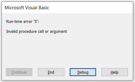 Hướng dẫn cách khắc phục lỗi compile error in hidden module Excel VBA