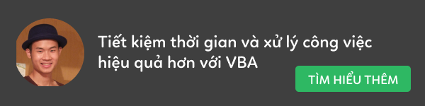 VBA là gì? Một số ví dụ ứng dụng VBA trong công việc