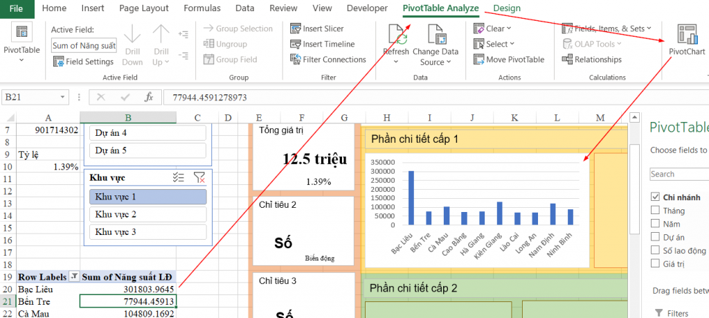 Ứng dụng Power Query xây dựng mô hình dữ liệu phân tích năng suất lao động – Phần 4