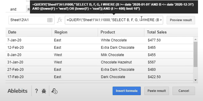 4 Google Sheets Vlookup