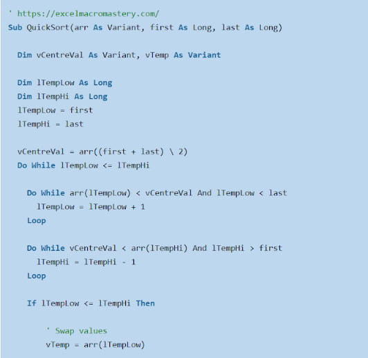 30-VBA array 30-VBA array