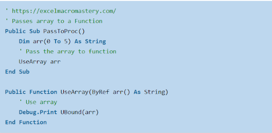 33-VBA array 33-VBA array