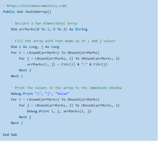 37-VBA array 37-VBA array