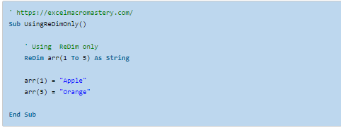 50- VBA Dim hướng dẫn đầy đủ 50- VBA Dim hướng dẫn đầy đủ