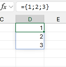 Sự khác biệt khi xử lý nested array của công thức mảng cũ và mới trong Excel