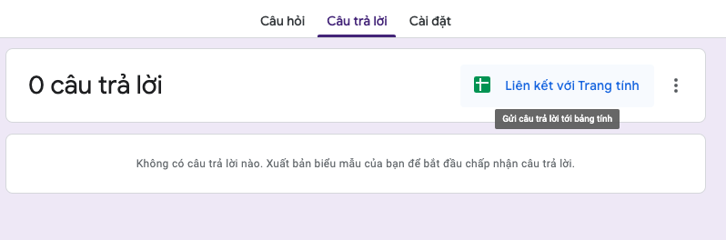 Tự động điền Google Form với dữ liệu cho sẵn