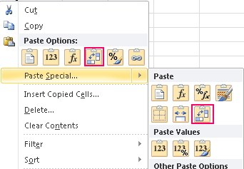 Chuyển hàng thành cột trong Excel