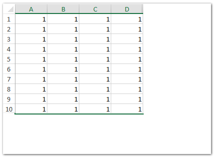 Cách hạn chế số hàng và cột trong trang tính Excel